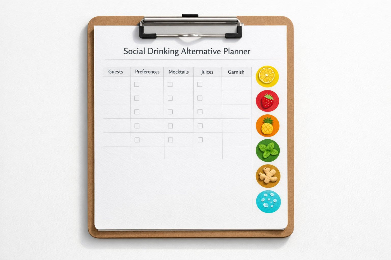 Social Drinking Alternative Planner